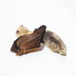 Oreilles de bœuf naturelles pour chien