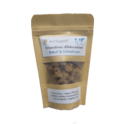 Friandises d'éducation pour chien au bœuf pour chiot ou chien sénior