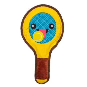 jouet raquette pour chien chiot