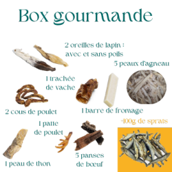 viande séchée pour chiot et poissons séchés