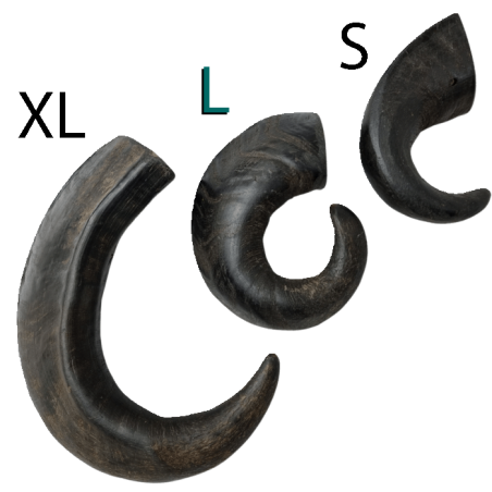 Corne de buffle L pour chien