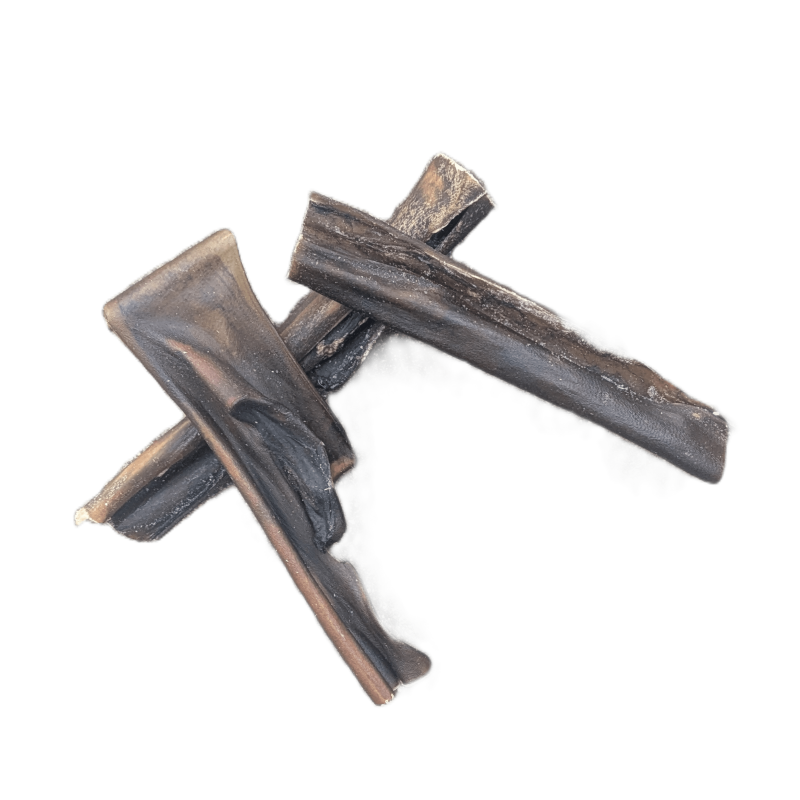 Peau de cerf 15 cm mastication chien